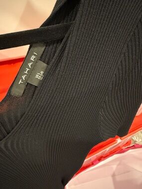 Tahari Ribbed dress
